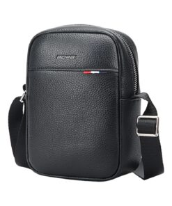 Bopai Meridian Mini Black Leather Crossbody Bag Ecomelani Cyprus