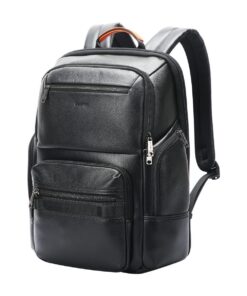 Bopai Valor Leather Laptop Backpack 15.6″ Ecomelani Cyprus