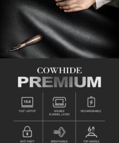 Bopai Verano Leather Laptop Backpack Ecomelani Cyprus