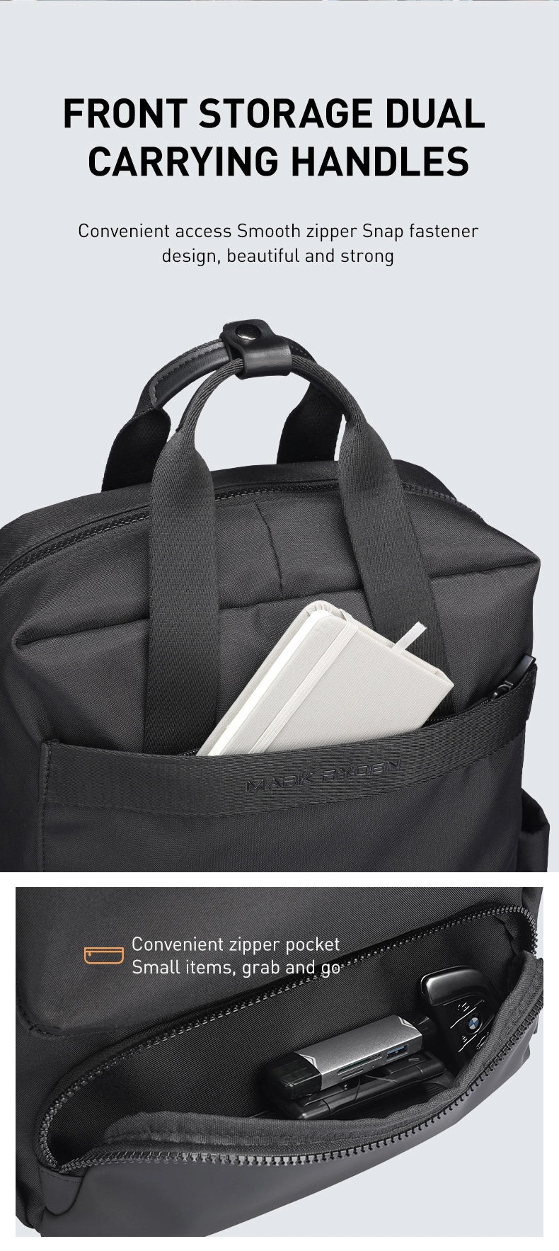 Mark Ryden BreezePack Backpack – Lightweight Smart Laptop Backpack in Cyprus - Image 14