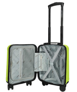 Alternative view of Enrico Benetti Louisville Underseat Suitcase with Removable Wheels 40x30x20cm