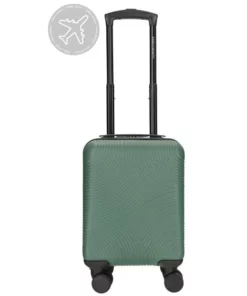 Enrico Benetti Louisville Underseat Suitcase with Removable Wheels from Ecomelani Cyprus Olive
