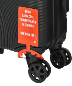 Alternative view of Enrico Benetti Louisville Underseat Suitcase with Removable Wheels 40x30x20cm