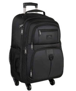 Matein Four Spinner Wheels18 inch Roller Business Backpack