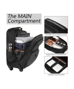 Alternative view of Matein Four Spinner Wheels18 inch Roller Business Backpack