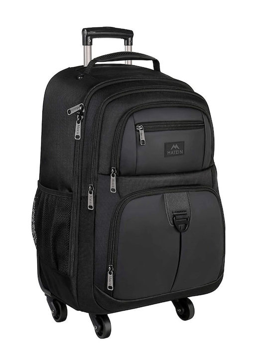 Matein Four Spinner Wheels18 inch Roller Business Backpack