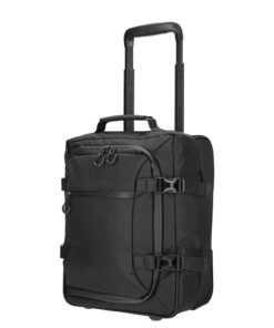 Enrico Benetti Stockholm Underseat Suitcase with Wheels 40x30x20cm Ecomelani Cyprus Black